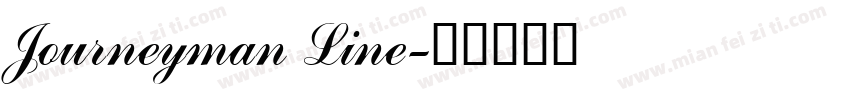 Journeyman Line字体转换